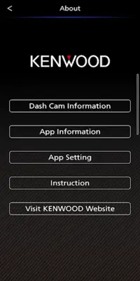 KENWOOD DASH CAM MANAGER android App screenshot 1